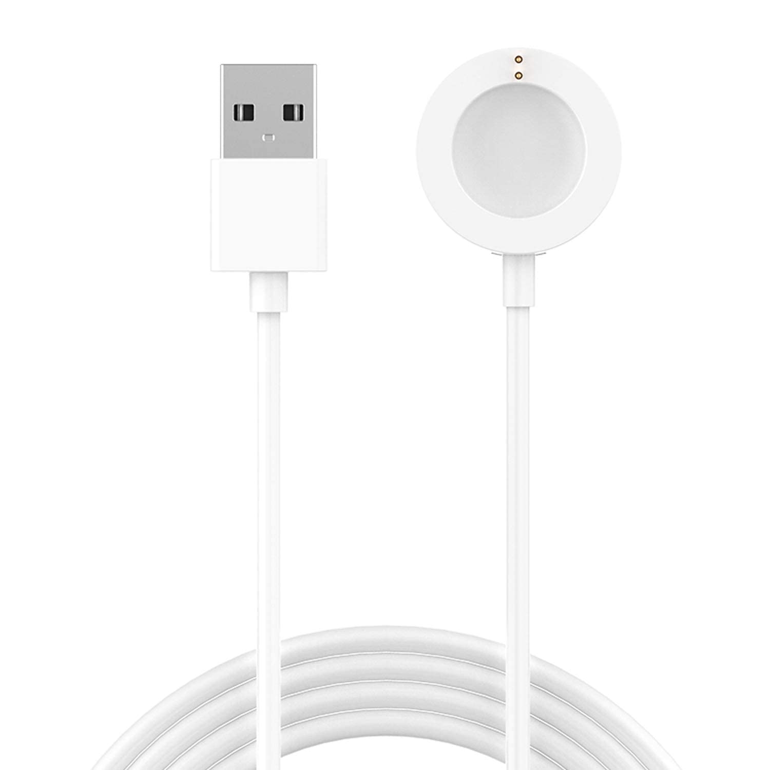Braided nylon cable of 3-in-1 magnetic charger — durable tangle-resistant cord construction detail