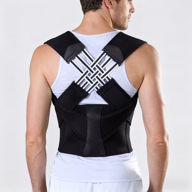 Breathable neoprene material of back support belt — moisture-wicking fabric for all-day comfort wear